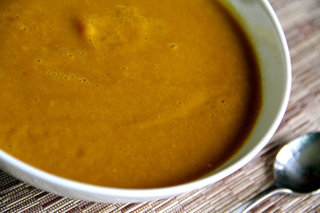 Curried Apple Pumpkin Soup