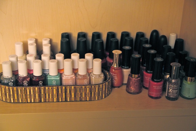 Nail Polish Clutter