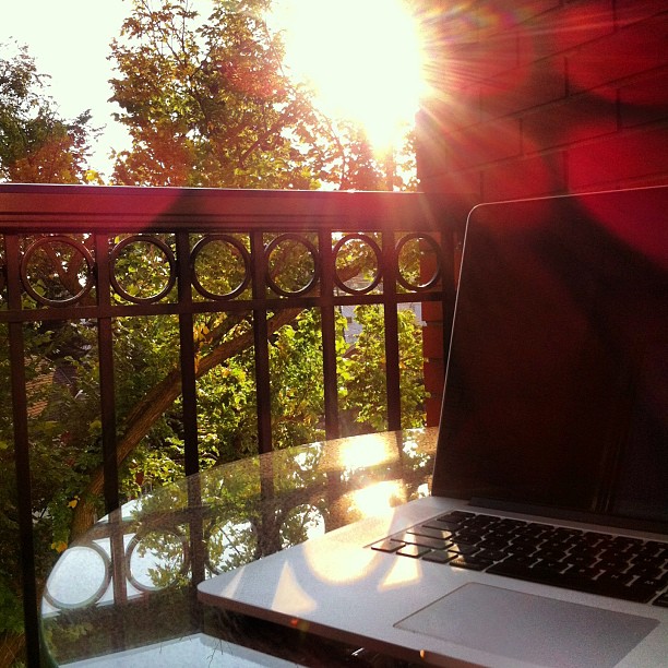 Blogging and Sunshine