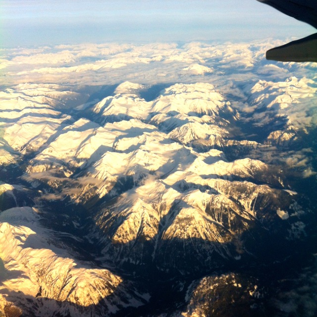 Mountains By Plane