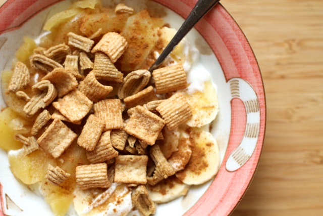 Cereal and Yogurt Bowl