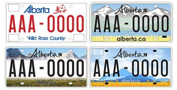 New Alberta Plates