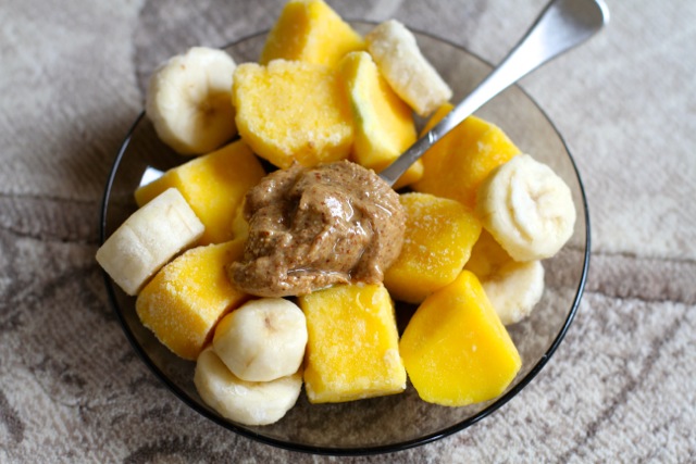 Almond Butter and Fruit