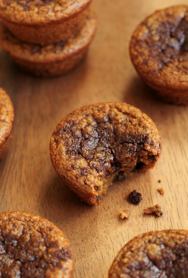 Flourless Pumpkin Pie Muffins