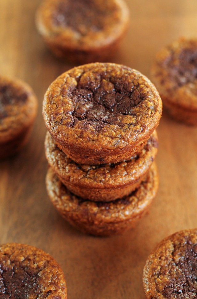 Flourless Pumpkin Pie Muffins