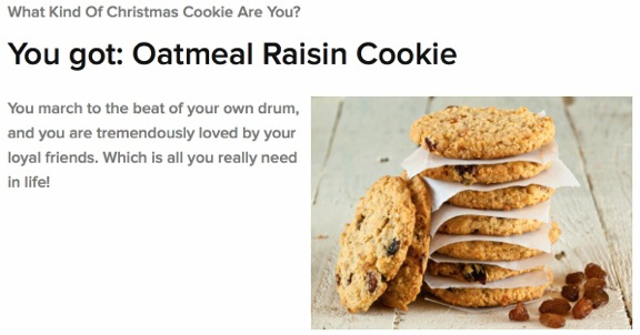 Christmas Cookie Quiz