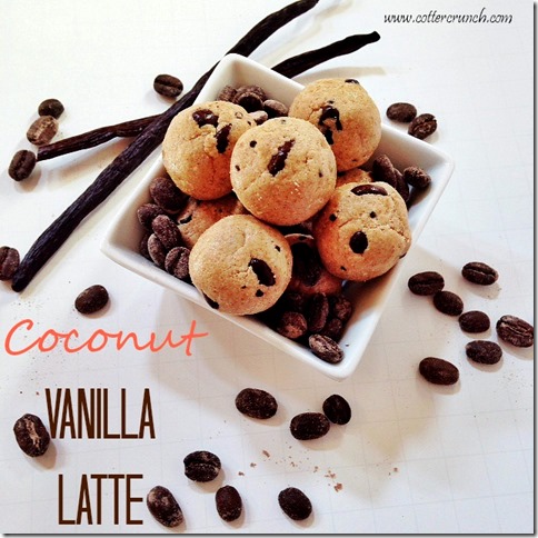 Coconut Vanilla Latte Bites