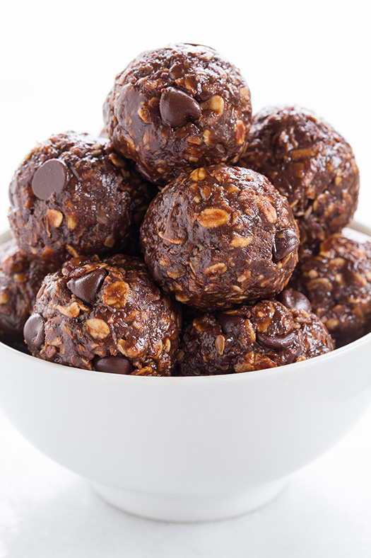 14 quick & easy no-bake energy bites . - . running with spoons