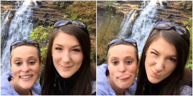 Meg and I at the Falls