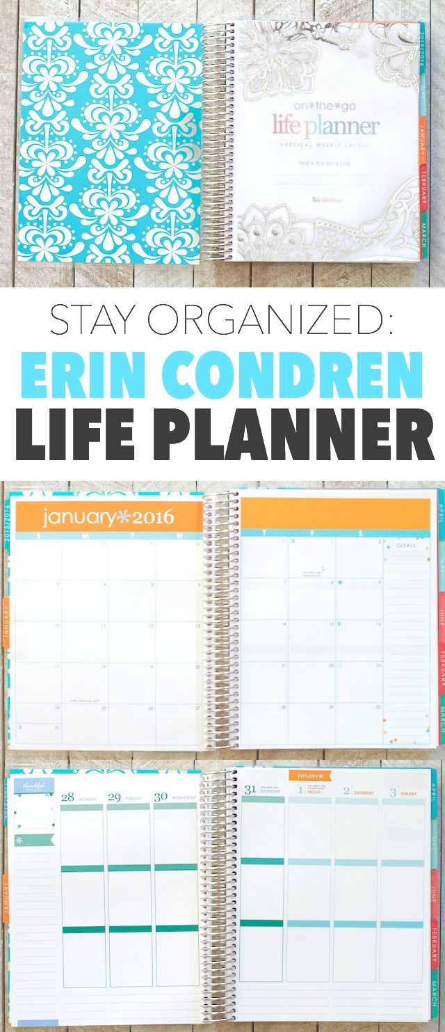 2016 Erin Condren Life Planner Review
