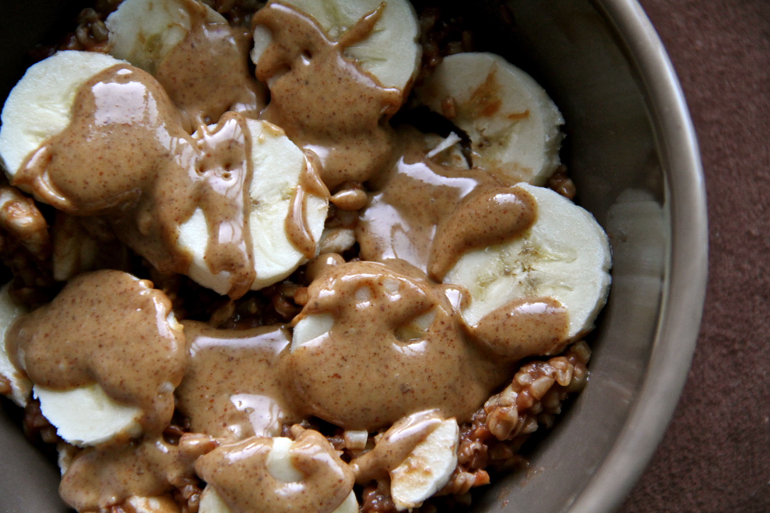 Almond Butter and Bananas