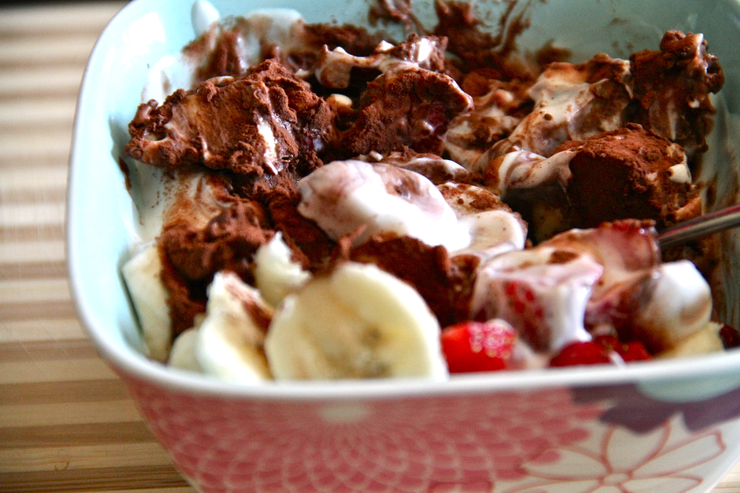 Fruit and Chocolate Mess