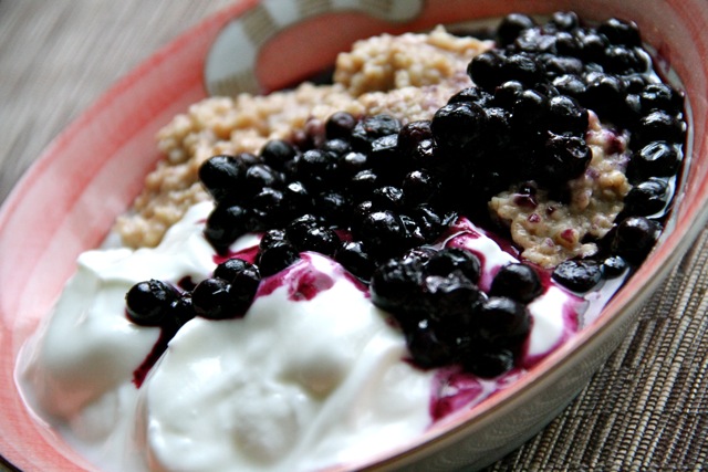 Afternoon Blueberry Oats