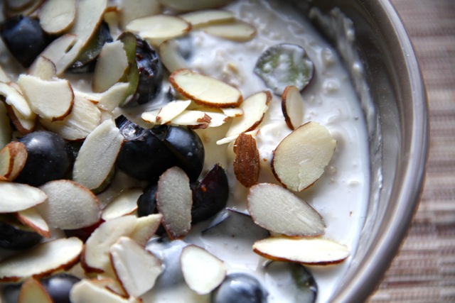 Blueberry Coconut Overnight Oats