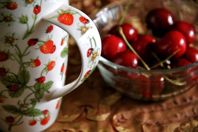Tea and Cherries
