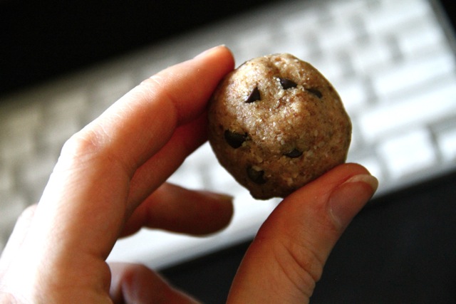 Chocolate Chip Dough Ball
