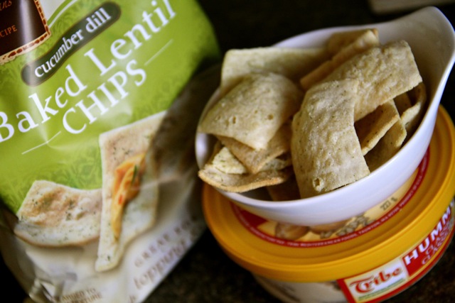 Baked Lentil Chips