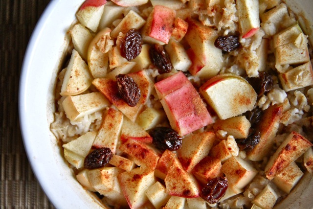 Baked Apple Oats