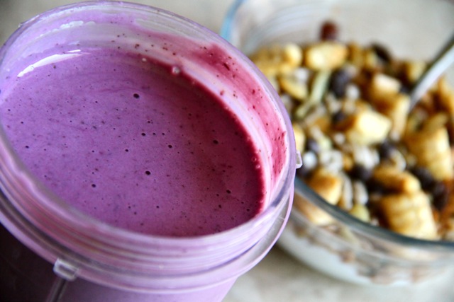 Cherry Chia Protein Smoothie