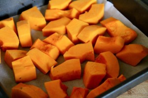 Cut Up Kabocha