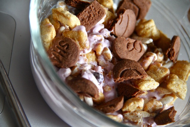 Cereal and Cookie Mess