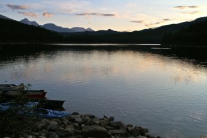 Camping on the Lake