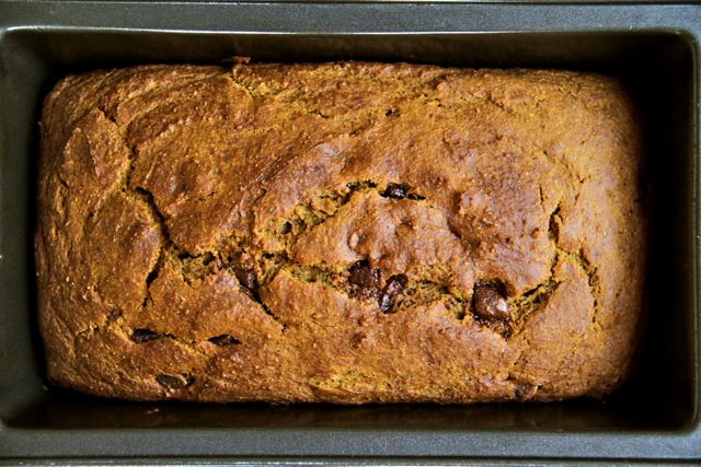 Chocolate Chip Pumpkin Bread