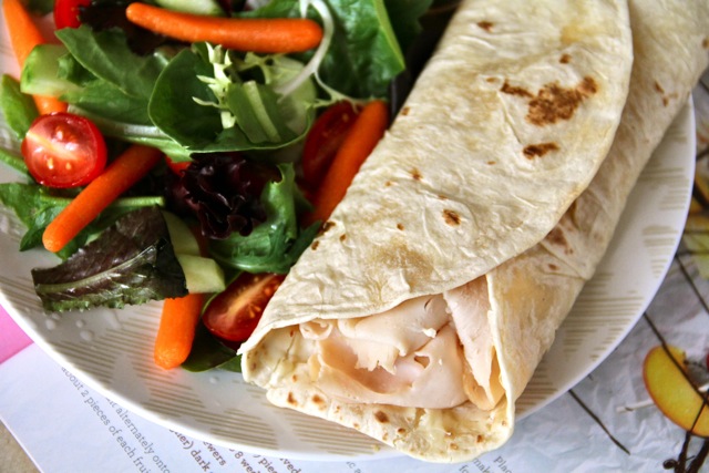 Turkey & Cheese Wrap