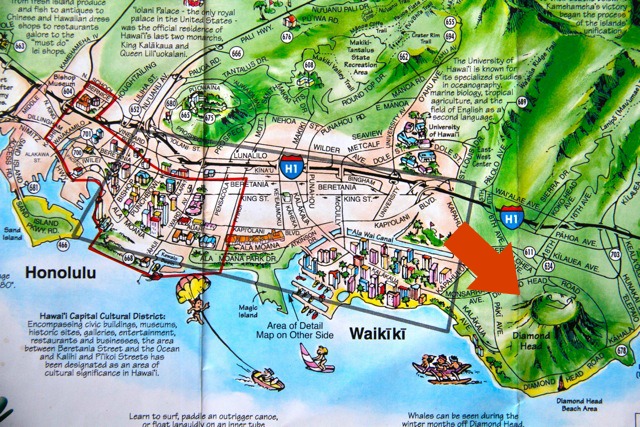 Diamond Head Map