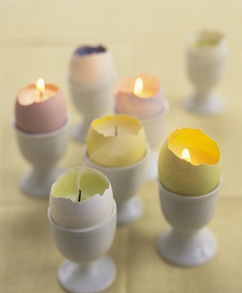 Easter Egg Candles