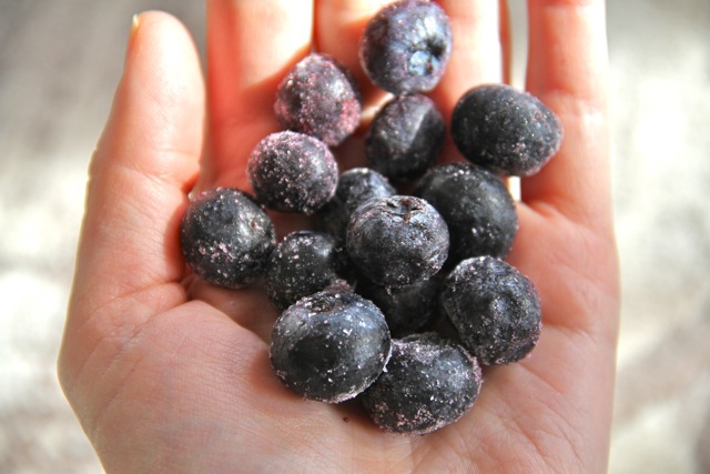 Frozen Blueberries