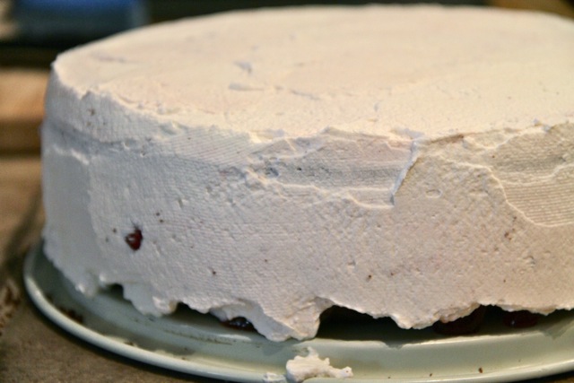 Cream Covered Cake