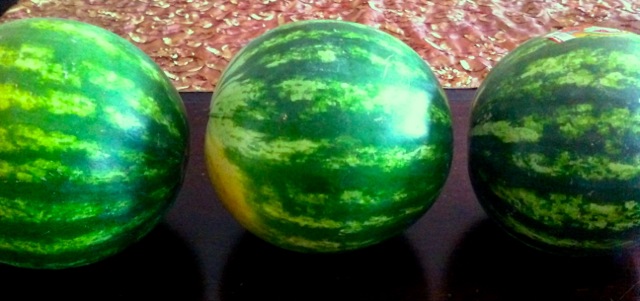 Three Watermelons