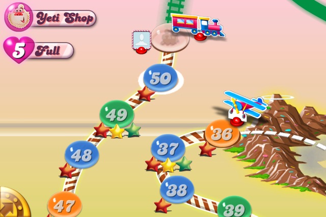 Candy Crush Progress