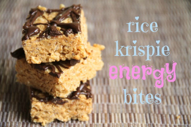 Rice Krispie Energy Bites