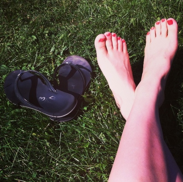 Toes in the Grass