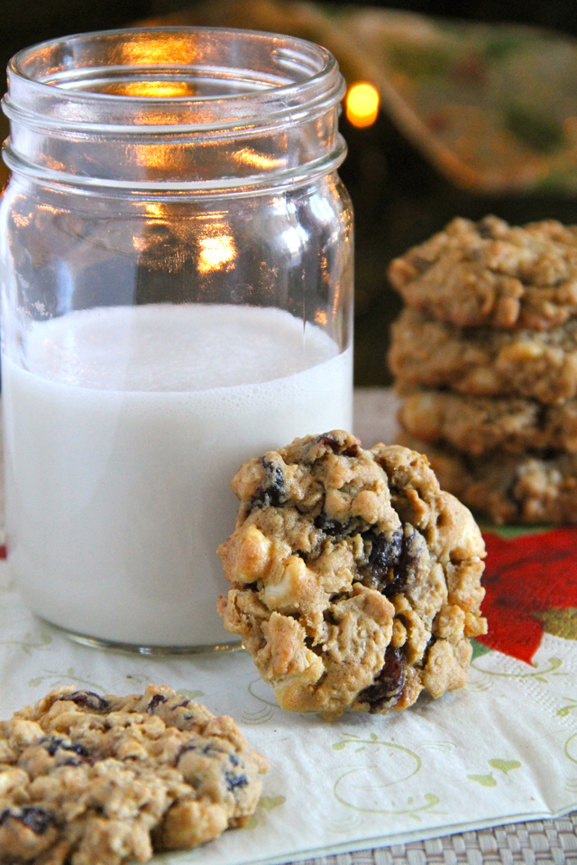 Oatmeal Cookies and Milk