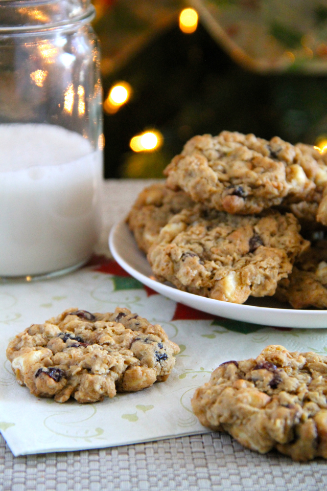 White Chocolate Cranberry Cookies