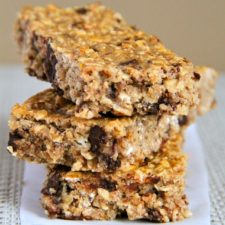 Soft and Chewy Protein Granola Bars-image