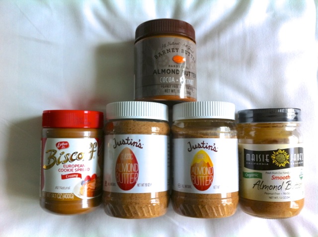 Travelling Nut Butter Stash