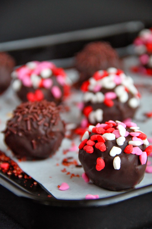 Almond Butter and Pretzel Truffles -- Sweet, salty, crunchy, and smooth. Satisfy all your cravings in a single bite with one of these truffles.