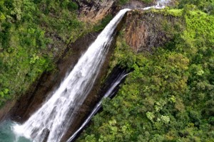 Flying Over Kauai