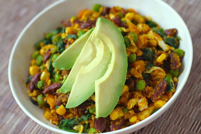 Pumpkin Chili Mexican Scramble