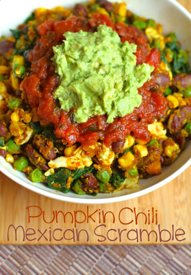 Pumpkin Chili Mexican Scramble