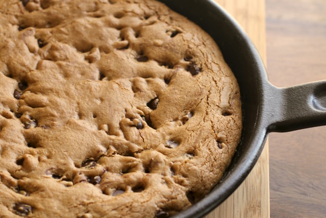 Cast Iron Skillet Cookie - Inspired Epicurean