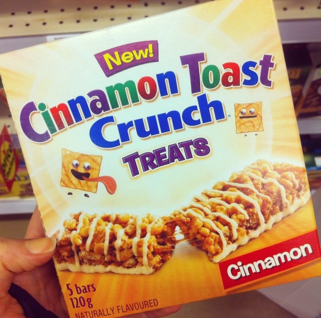 Cinnamon Toast Crunch Bars