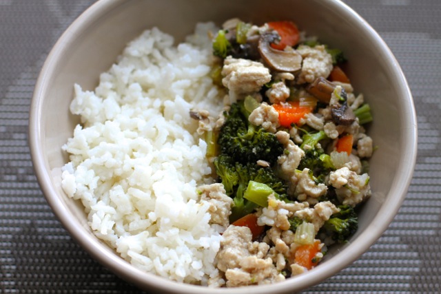 Coconut Rice Stir Fry