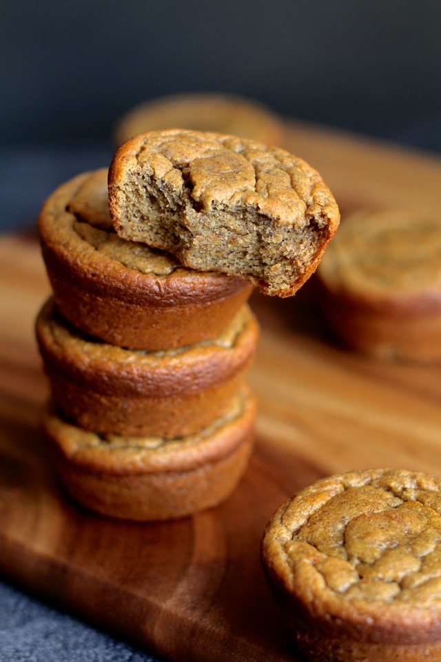 Flourless Banana Bread Muffins