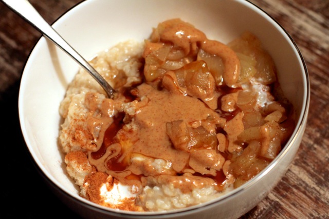 Honey Almond Butter Oats