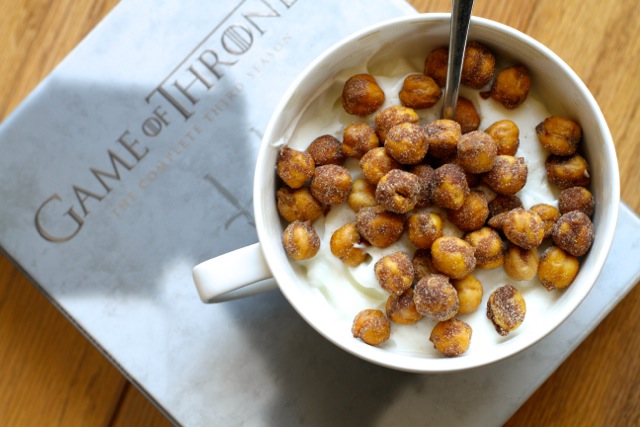 Honey Roasted Chickpeas